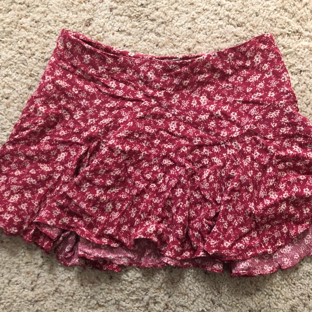 Urban outfitters kimchi blue floral skirt